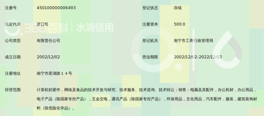 南宁市展志科技有限责任公司